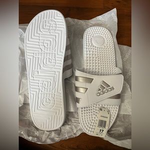 ADIDAS MENS SLIDES SIZE 17&18